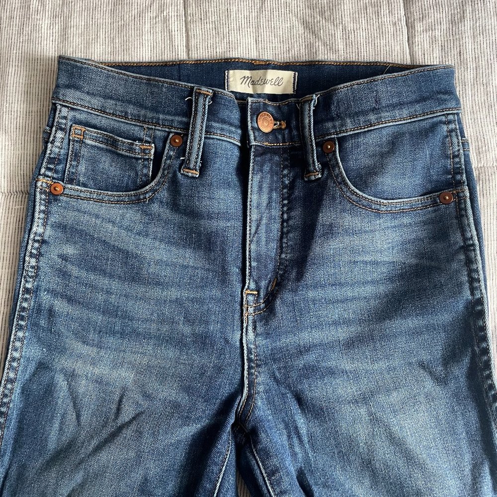 Madewell 10" High-rise Skinny Jeans, Size 25